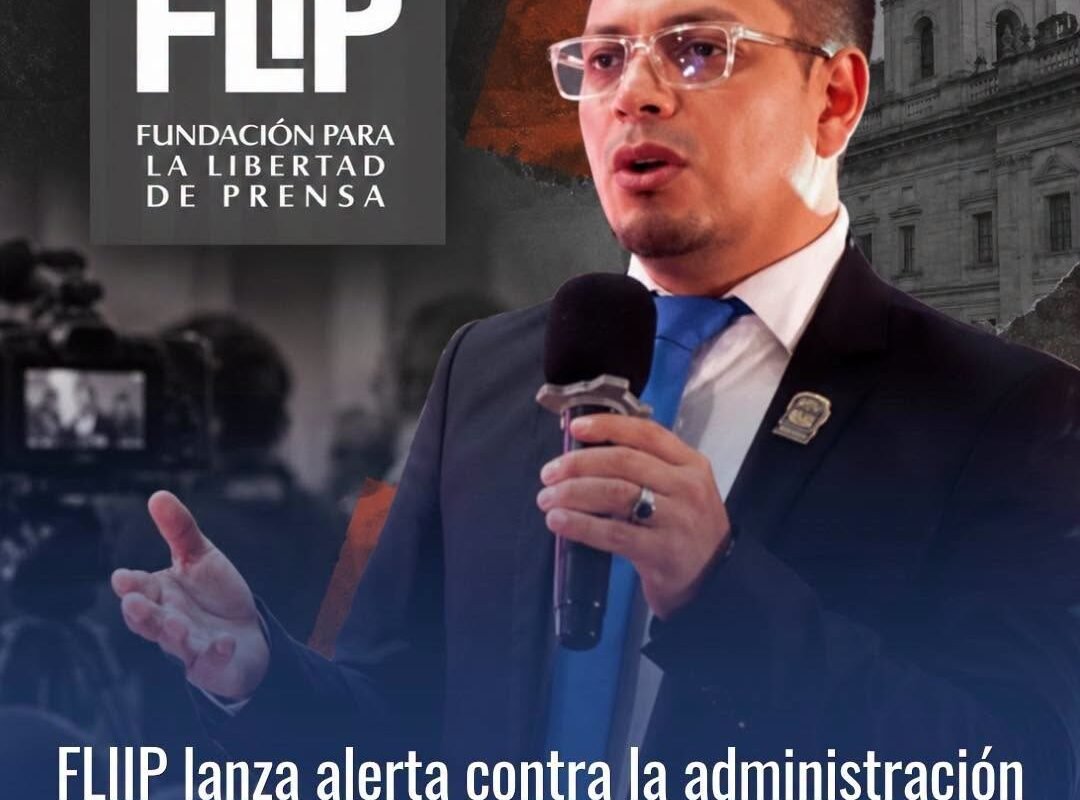 Montaje editorial de Entérate Nariño sobre la prensa en Ipiales, con el logo de la FLIP y el alcalde Amílcar Pantoja.