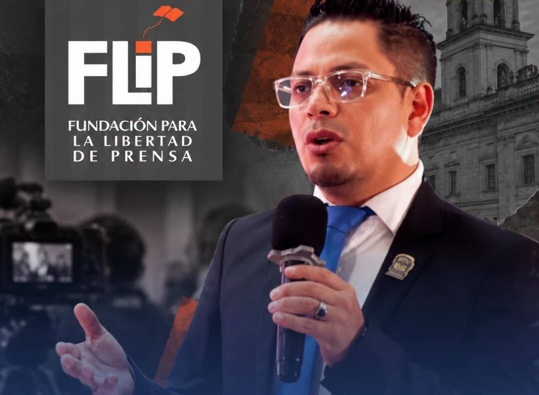Montaje editorial de Entérate Nariño sobre la prensa en Ipiales, con el logo de la FLIP y el alcalde Amílcar Pantoja.